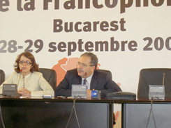 Le ministre de la culture Tarek Mitri repr&eacute;sente le Liban au sommet de la francophonie de Bucarest