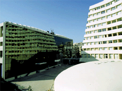 Le batiment de la Faculté des Lettres & des Sciences Humaines de l'USJ qui abrite le Master Info-Com