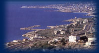 Côte libanaise entre Amchit et Batroun