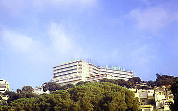 l'hotel al-bustan, &agrave; Beit-Mery, sur les hauteurs de Beyrouth
