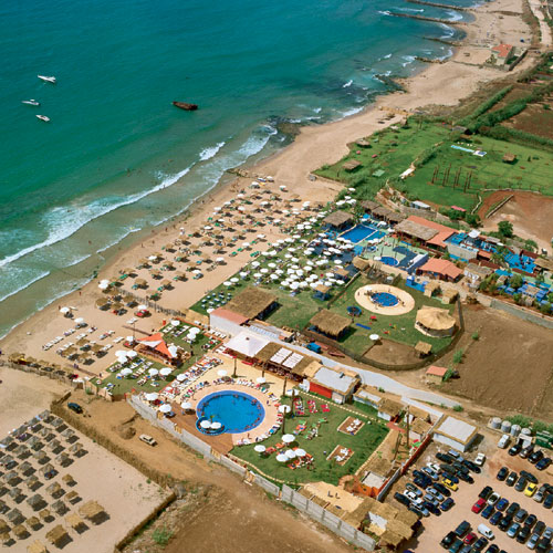 Plages de Jiyeh, au Sud de Beyrouth