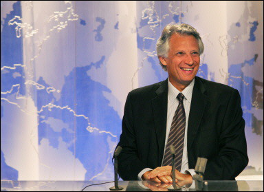 Dominique de Villepin au journal de France 2, le 31  Janvier 2006