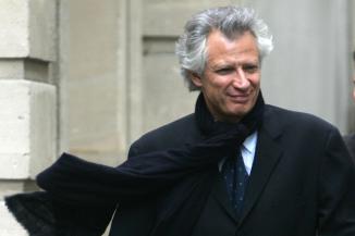 Dominique de Villepin, le 28  Mars 2006, durant la "crise" du CPE