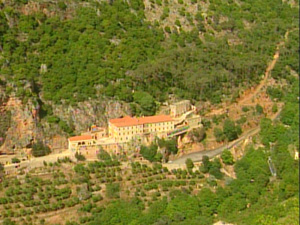 Monastère de Kozbaya dans la Vallée Sainte